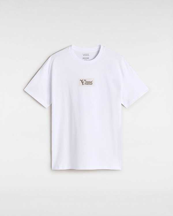 White Women Vans Garden T Shirts Canada | VN6289015