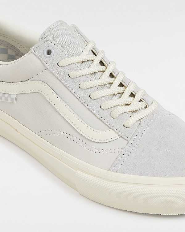 White Women Vans Old Skool Skate Shoes Canada | VN2547109