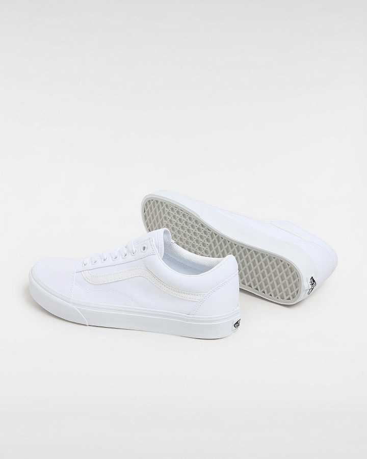 White Women Vans Old Skool Sneakers Canada | VN1754298