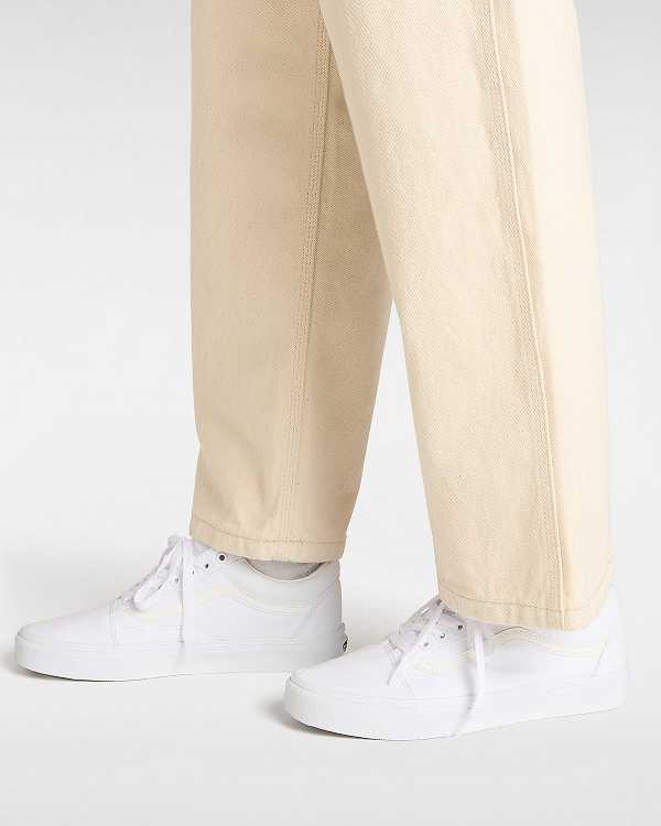White Women Vans Old Skool Sneakers Canada | VN1754298
