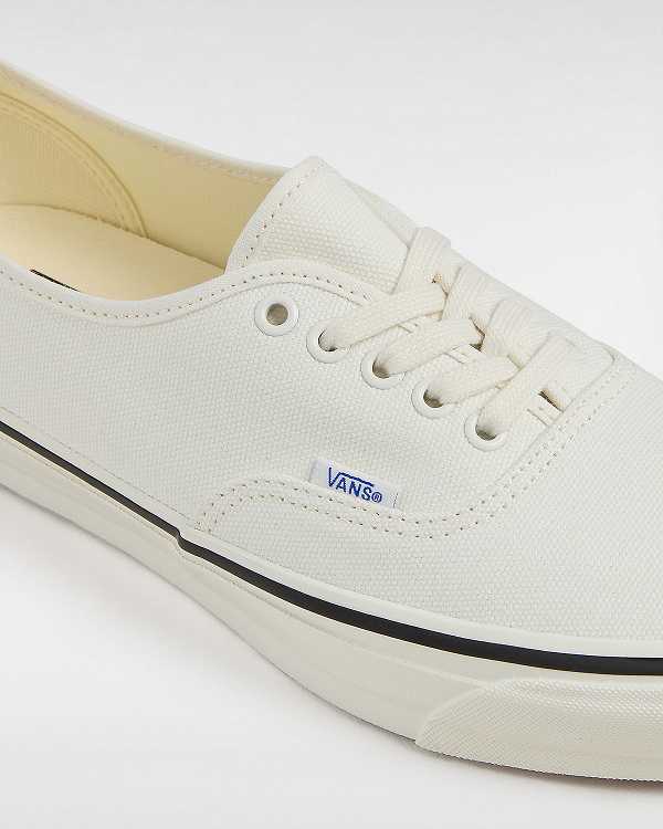 White Women Vans Premium Authentic 44 Duck Canvas Shoes Canada | VN7983124