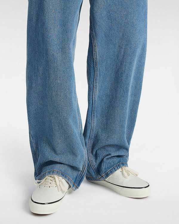 White Women Vans Premium Authentic 44 Duck Canvas Shoes Canada | VN7983124