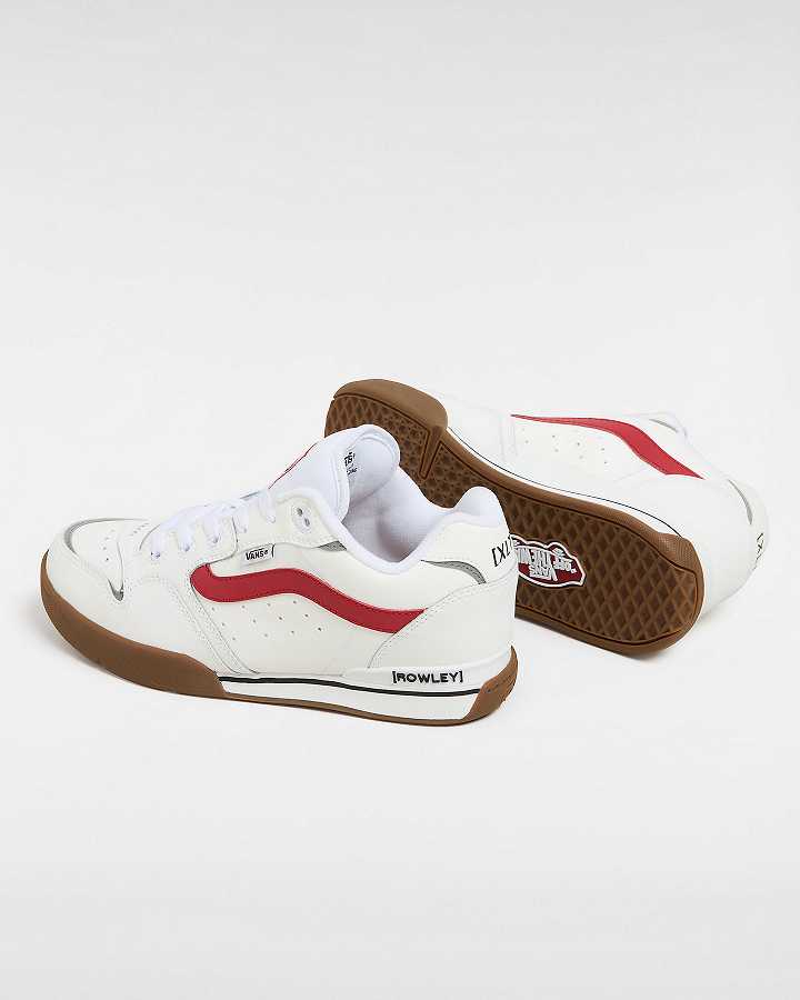 White Women Vans Rowley XLT Skate Shoes Canada | VN4796208