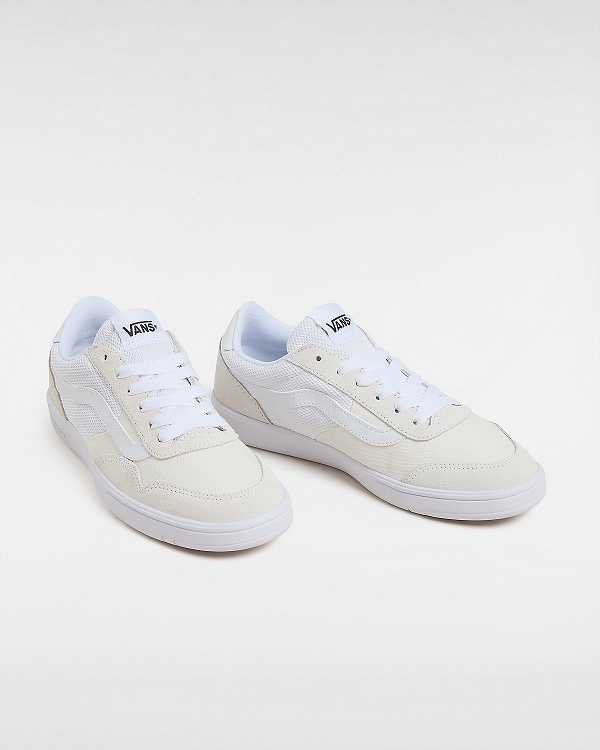 White Women Vans Staple Cruze Too ComfyCush Sneakers Canada | VN0598237