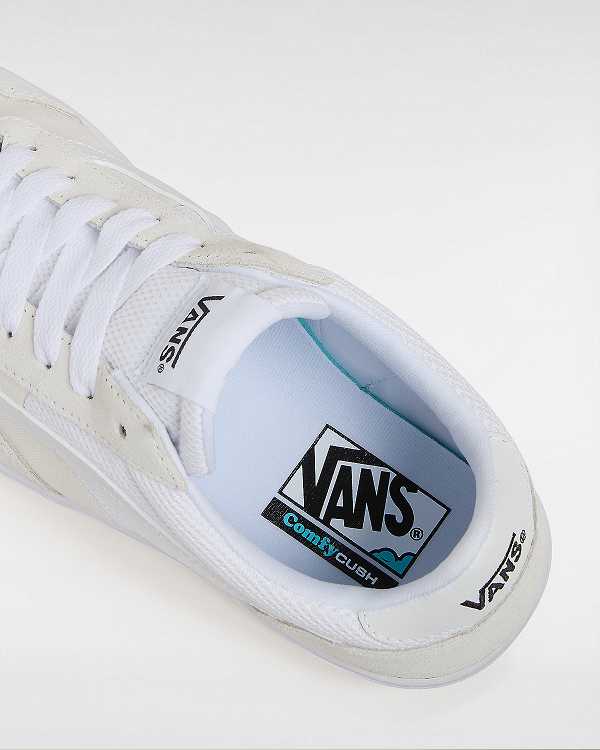 White Women Vans Staple Cruze Too ComfyCush Sneakers Canada | VN0598237