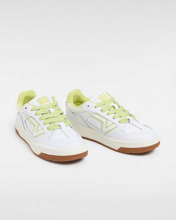 White Women Vans Upland Vintage Leather Sneakers Canada | VN5098471
