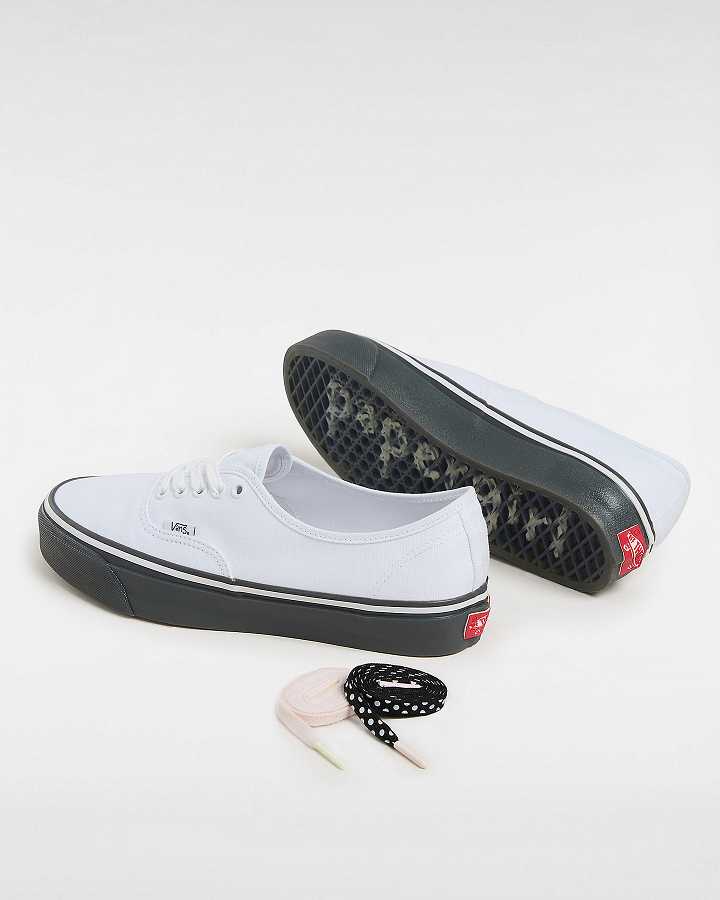 White Women Vans Vans X Papergirl Authentic Reissue 44 Sneakers Canada | VN0697823