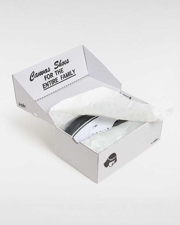 White Women Vans Vans X Papergirl Authentic Reissue 44 Sneakers Canada | VN0697823
