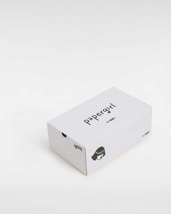 White Women Vans Vans X Papergirl Authentic Reissue 44 Sneakers Canada | VN0697823