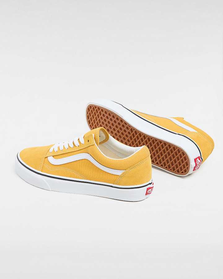 Yellow Men Vans Color Theory Old Skool Sneakers Canada | VN5280641