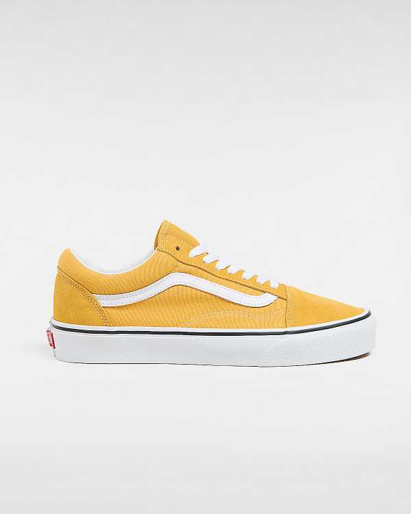 Yellow Men Vans Color Theory Old Skool Sneakers Canada | VN5280641