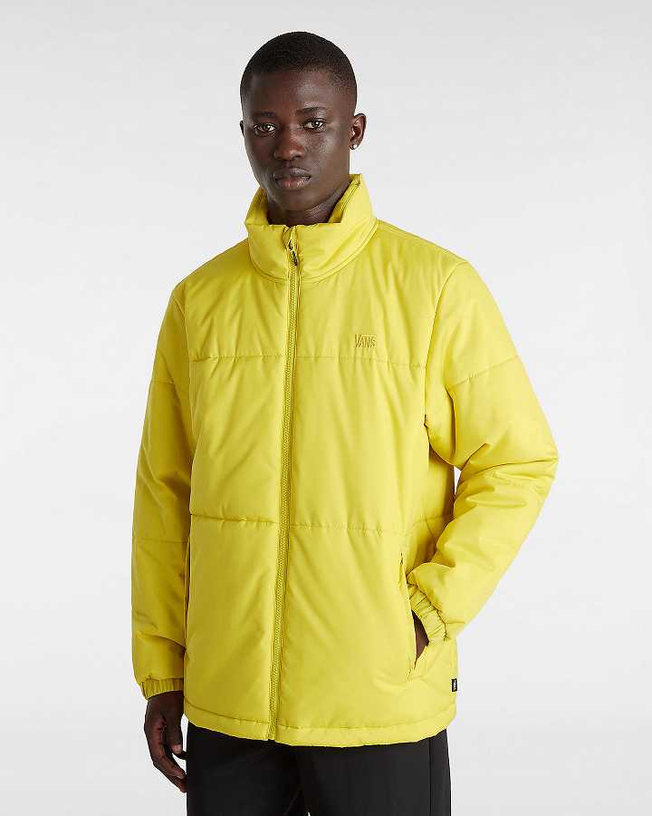 Yellow Men Vans MTE Norris Puffer Jacket Canada | VN1490635