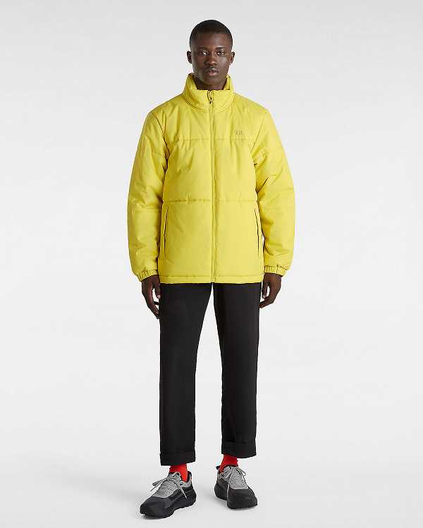 Yellow Men Vans MTE Norris Puffer Jacket Canada | VN1490635