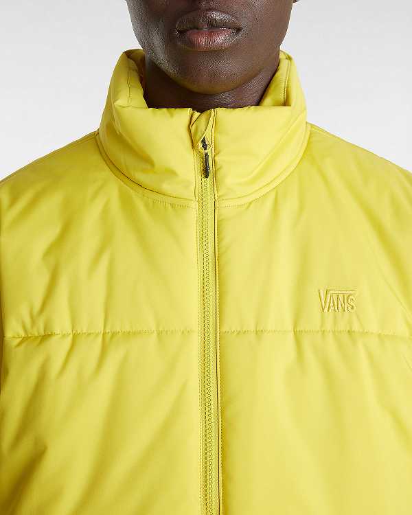 Yellow Men Vans MTE Norris Puffer Jacket Canada | VN1490635