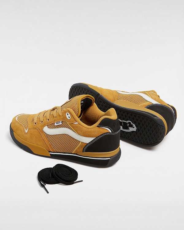 Yellow Men Vans Premium Rowley XLT Skate Shoes Canada | VN5038691