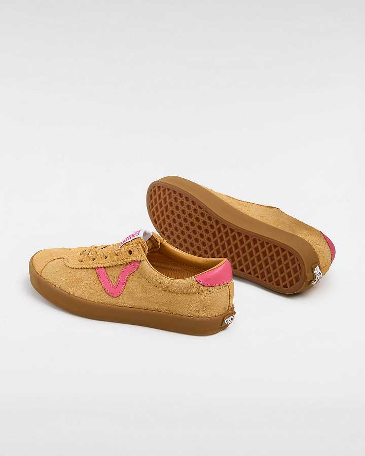 Yellow Men Vans Sport Low Sneakers Canada | VN2378490
