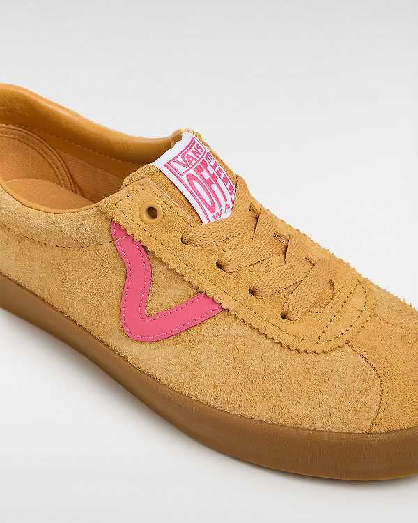 Yellow Men Vans Sport Low Sneakers Canada | VN2378490