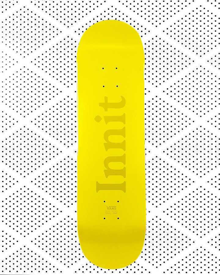 Yellow Unisex Vans Innit Skateboards Canada | VN9263814