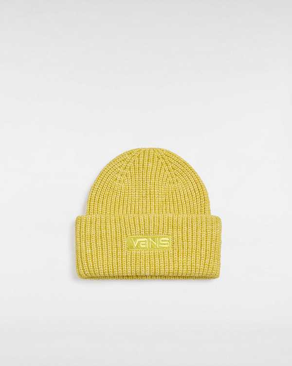 Yellow Unisex Vans Sunnyside Cuff Beanie Canada | VN5932780