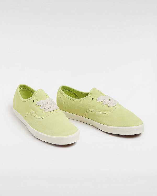 Yellow Women Vans Authentic Lowpro Sneakers Canada | VN9706138
