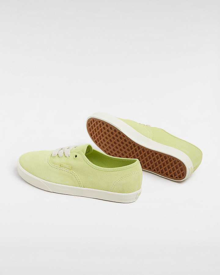 Yellow Women Vans Authentic Lowpro Sneakers Canada | VN9706138