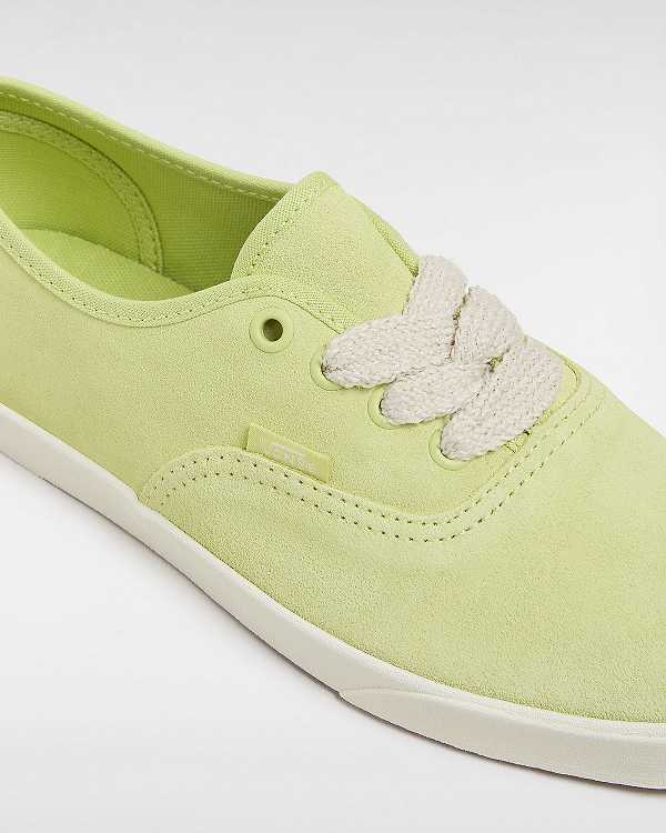 Yellow Women Vans Authentic Lowpro Sneakers Canada | VN9706138
