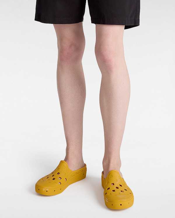 Yellow Women Vans MTE Slip-On TRK Mules Canada | VN7809315